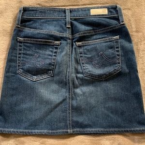 AG Jeans denim mini skirt - size 25